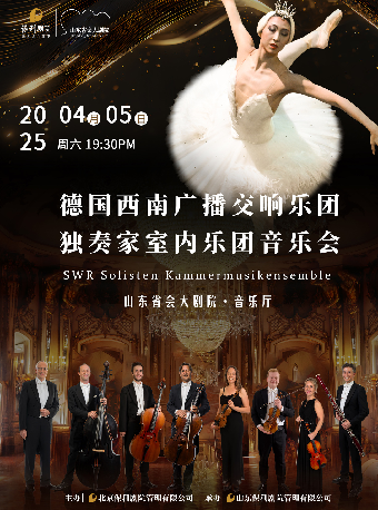 【濟南站】西南廣播交響樂團獨奏家室內樂團音樂會｜音樂會 | 山東省會大劇院音樂廳