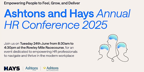 Ashtons Legal and Hays Annual Employment and HR Conference | Newmarket Rowley Mile Course