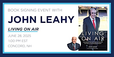 John Leahy "Living on Air" Book Signing Event | Books-A-Million