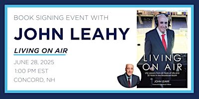 John Leahy "Living on Air" Book Signing Event | Books-A-Million