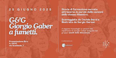 UNACOSA BISTROT e IFEDIZIONI - G&G Giorgio Gaber a fumetti. | Una Cosa di Ofelé