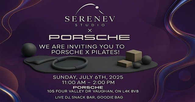 Porsche x Pilates event | Porsche Centre Vaughan