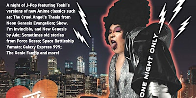 Toshi Cappuccino Cabaret Show | Rivoli Toronto