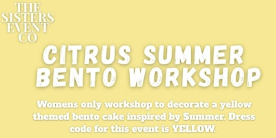 Summer Bento Cake Decor | NUHR Studio