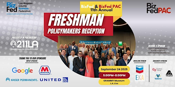 BizFed Freshman Policymakers Reception 2025 | GRAMMY Museum L.A. Live