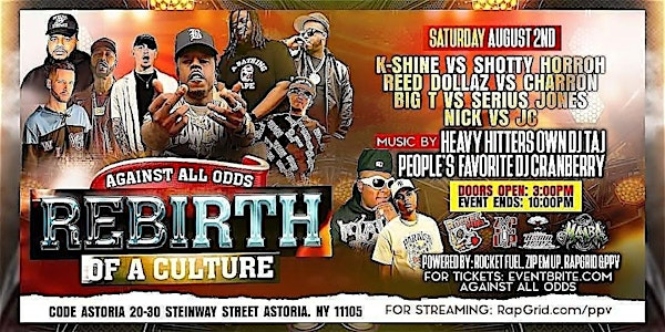 Against All Odds “Rebirth Of A Culture” | Code Astoria