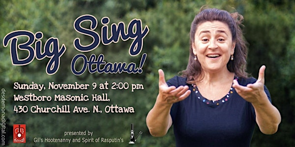 Big Sing Ottawa! | Westboro Masonic Hall