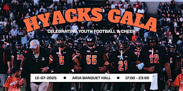 Hyacks Youth Football & Cheer Club Gala | Aria Banquet & Convention Centre