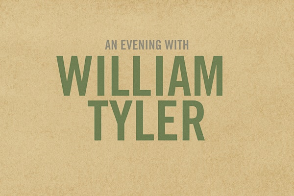 Listening Room and Bar Citra Present: William Tyler | BAR CITRA