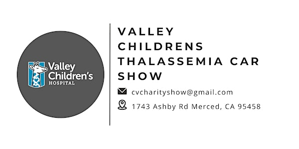 Valley Children’s Hospital Thalassemia Car Show | 1743 Ashby Rd