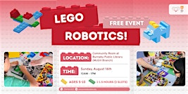 Free LEGO Robotics Workshop (Burnaby) | Burnaby Public Library, McGill Branch