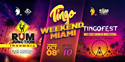 Tingo MIA Carnival Weekend 2026: 2 Days, 2 Themed Caribbean Experiences | Multiple Locations in MIA (See Event Details)