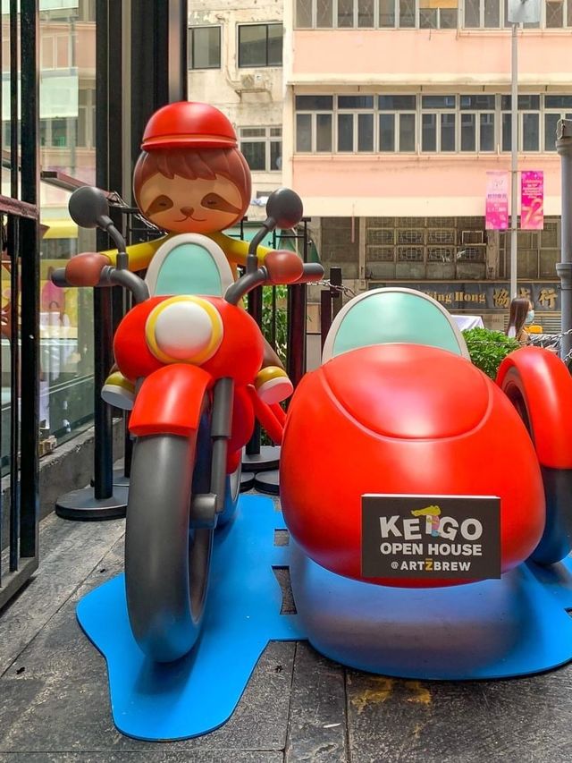 Keigo登陸藝術咖啡店Artzbrew 