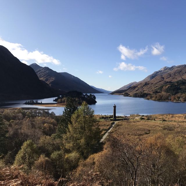 通往霍格華茲火車「格蘭芬南高架橋Glenfinnan Viaduct」