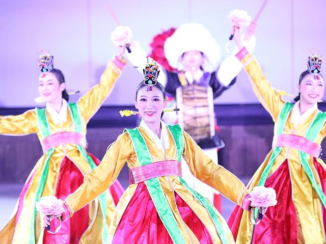 용인 한국민속촉 달 밝은 밤