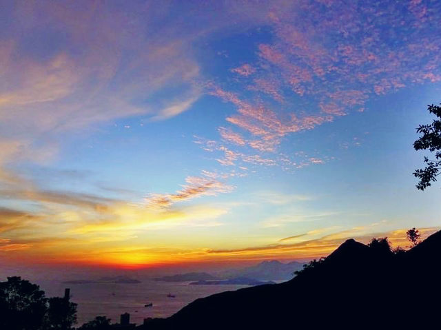 太平山頂睇日落