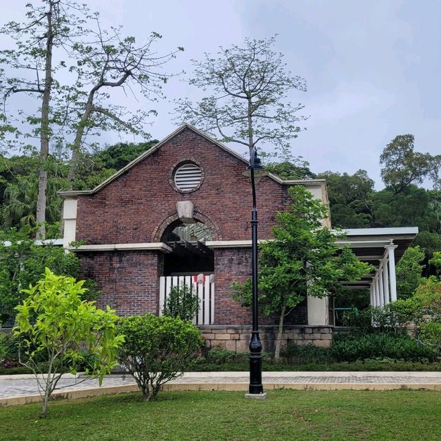 充滿殖民地色彩的大眾公園