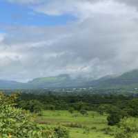 Palshe waterfall Tamini ghat in Pune 