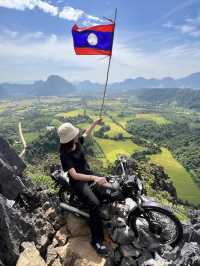 ผาหนามไซ ผาวัดใจแห่งวังเวียง ประเทศลาว⛰🇱🇦