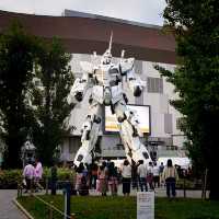 The Gundam Life-size Base In Tokyo