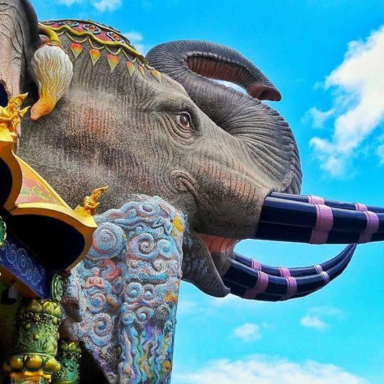 วัดบ้านไร่ วิหารเทพวิทยาคม ( วัดหลวงพ่อคูณ )
