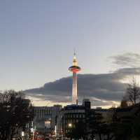 京都最高建築 夜觀京都塔