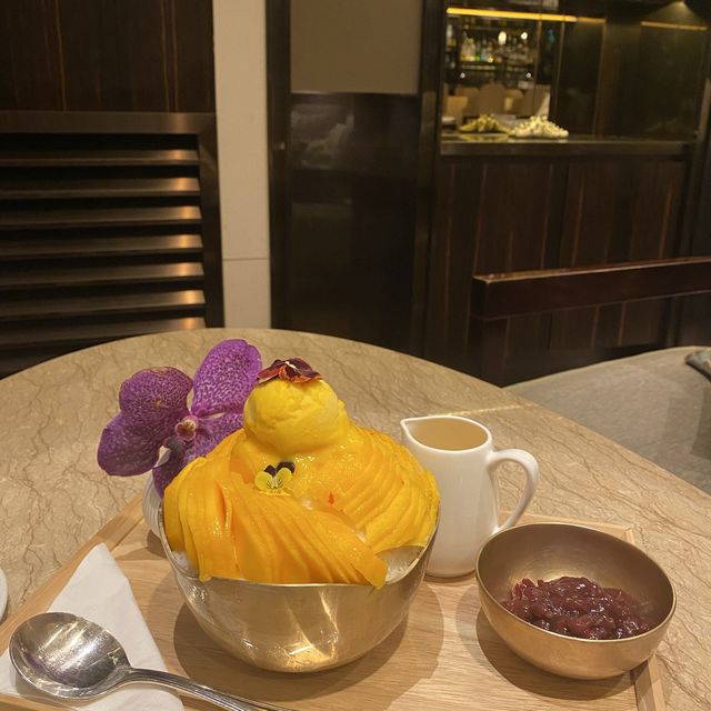 망고빙수 맛집, 롯데호텔 부산