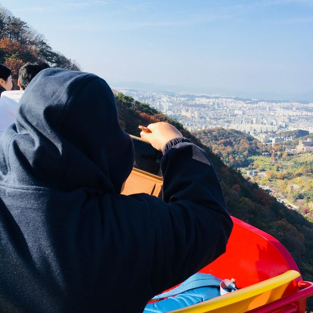 무등산에서 리프트&모노레일 즐기기
