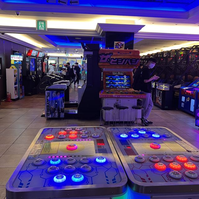 韓国/釜山【西面】大型ゲームセンター