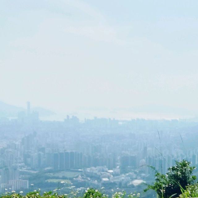 秋高氣爽，飛鵝山道，心曠神怡！