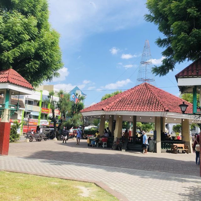 Plaza Burgos Park in Guagua Pampanga
