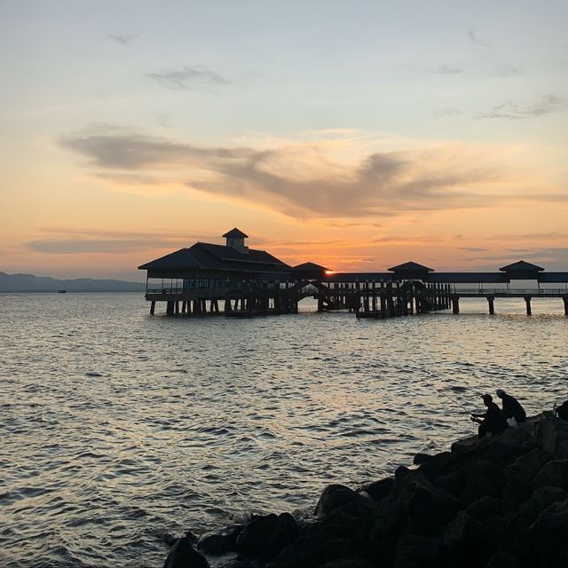 Beautiful Sunset at Tawau