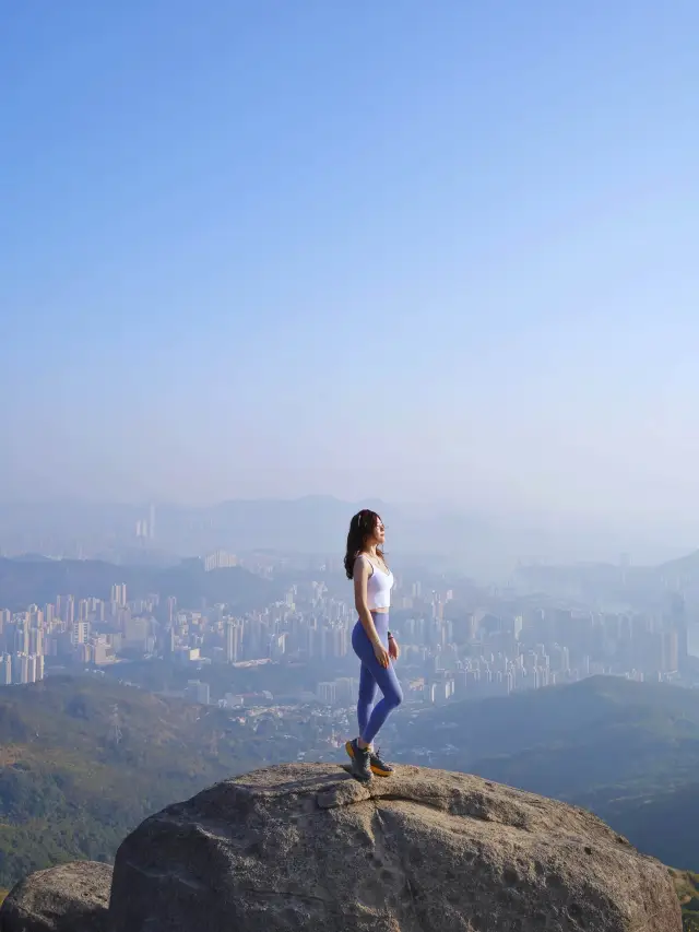 香港行山丨 360度睇妙高台大帽山南脊瞭望台