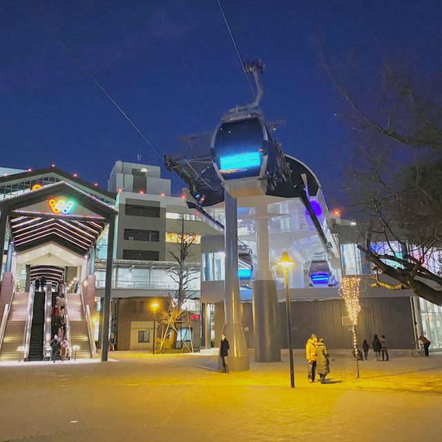 夜のYOKOHAMA AIR CABIN