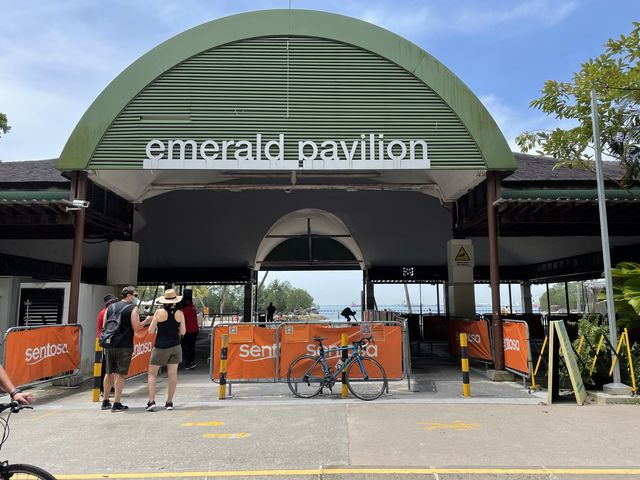 Getting around the beaches on Sentosa Island