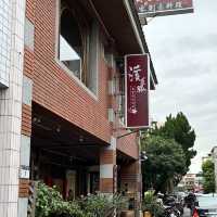 在大溪老街溪友緣客家料理