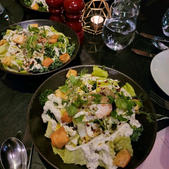 充滿驚喜😍的三道菜🥗🥩🧁晚餐🍽
