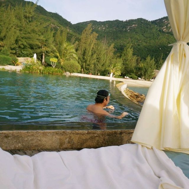 🏝나트랑 몰디브 느낌 리조트-수영장편