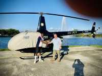 Catching a heli in Tasik Titiwangsa Lake, KL 