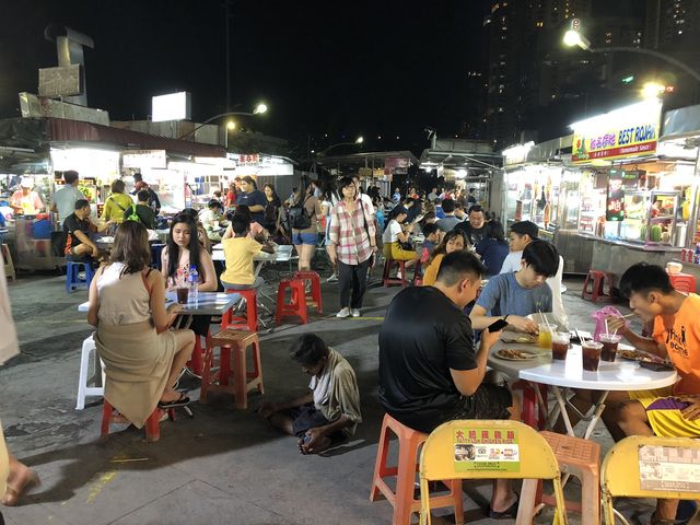 Gurney Drive Food Street, Penang, Malaysia