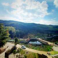 Hotel beautifully nestled in the bamboo hills
