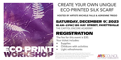 Eco-Print Workshop | The Capitol Encore Academy