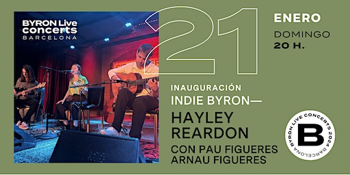 Hayley Reardon con Pau y Arnau Figueres | Libreria Byron