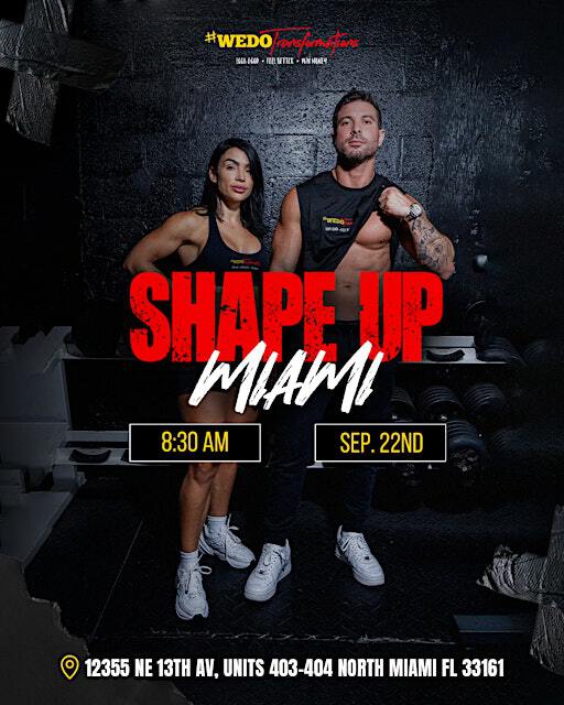 September Shape Up Miami | 12355 NE 13th Ave unit 403 404