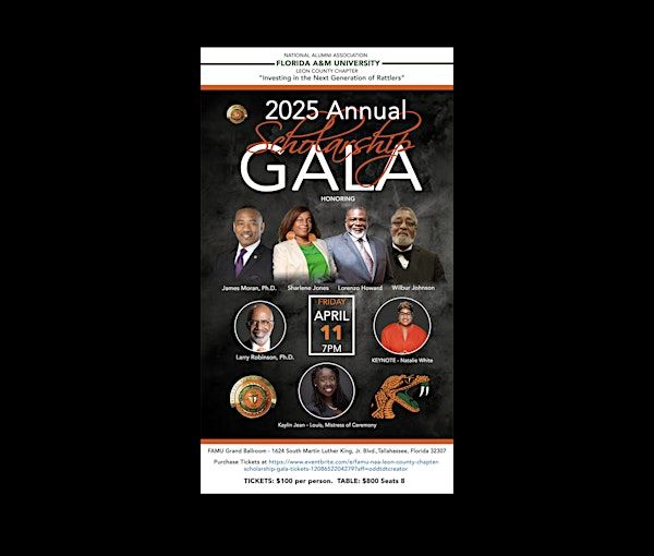 FAMU NAA - Leon County Chapter Scholarship Gala | FAMU Grand Ballroom