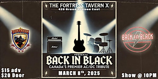 AC/DC Tribute: Back In Black @ The Fortress Tavern X | The Fortress Tavern X