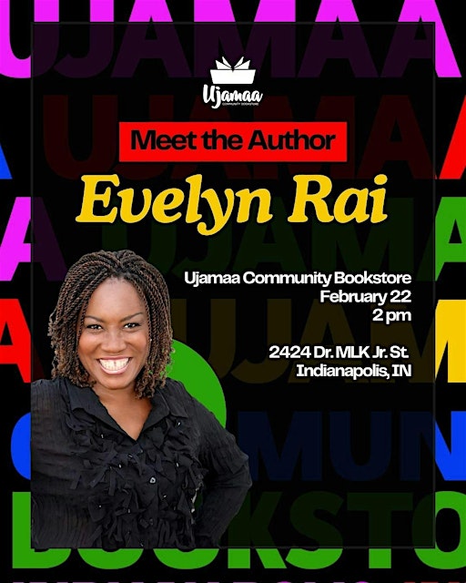 Meet the Author | Ujamaa Community Bookstore, Doctor Martin Luther King Junior Street, Indianapolis, IN, USA