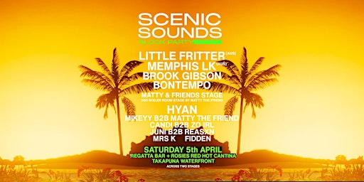 Scenic Sounds Block Party - Takapuna | Regatta Bar And Eatery
