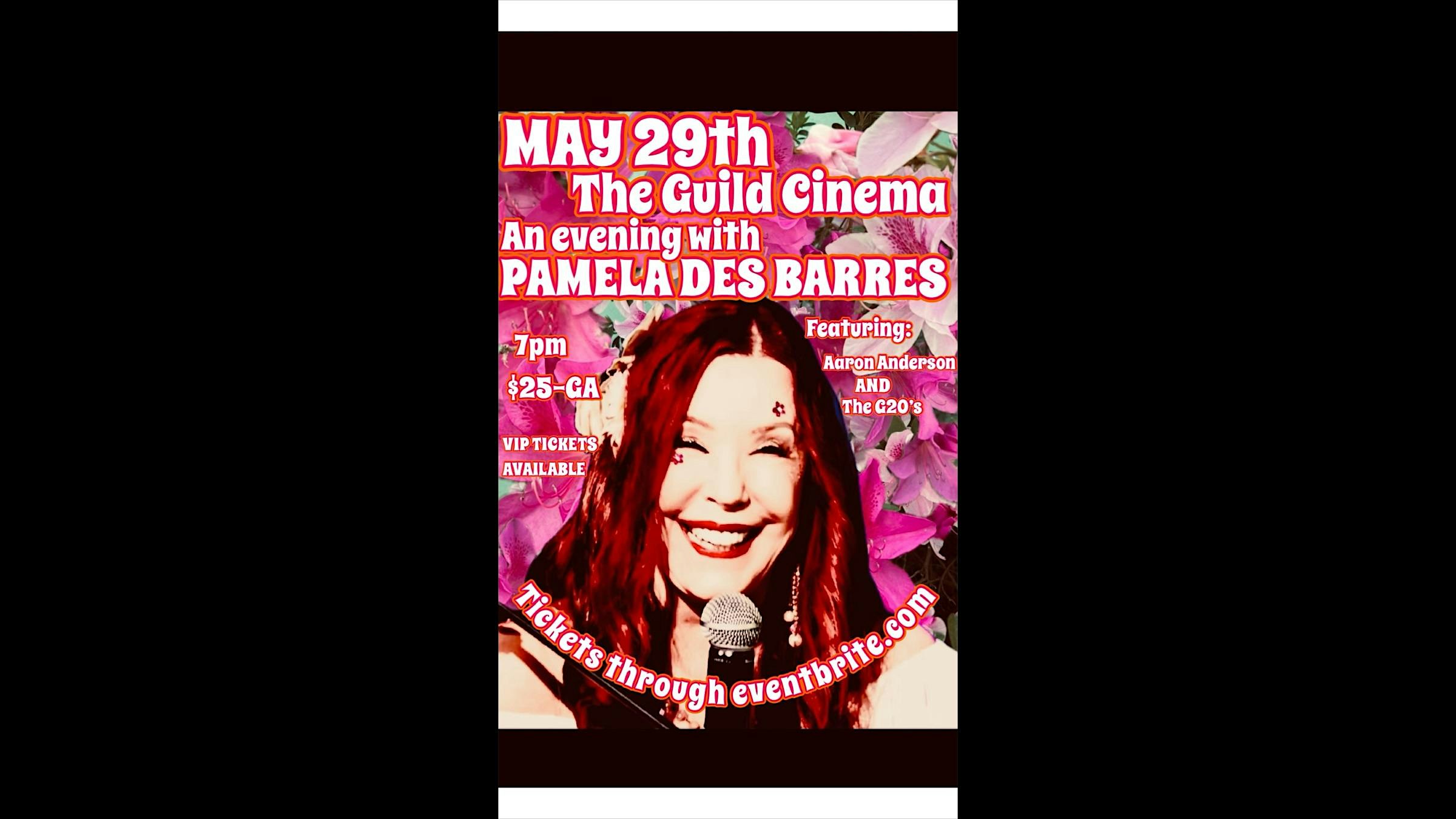 An evening with Pamela Des Barres | Guild Cinema