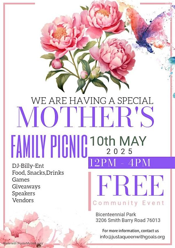 Mother’s Day Family Picnic | Bicentennial Park